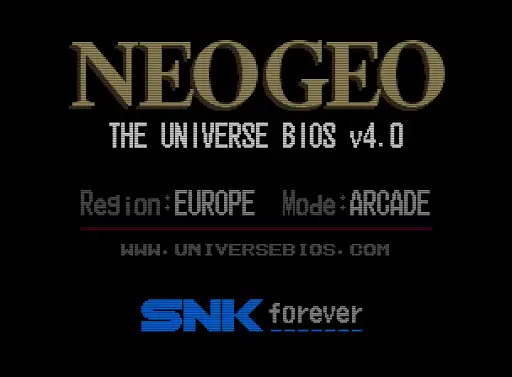 Neo Geo UNIBios 4.0 is now free for personal use